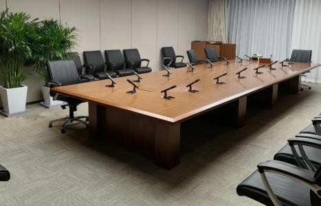 青岛软件科技有限公司小型办公室中式装修